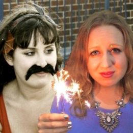 Annie McGrath and Rose Johnson