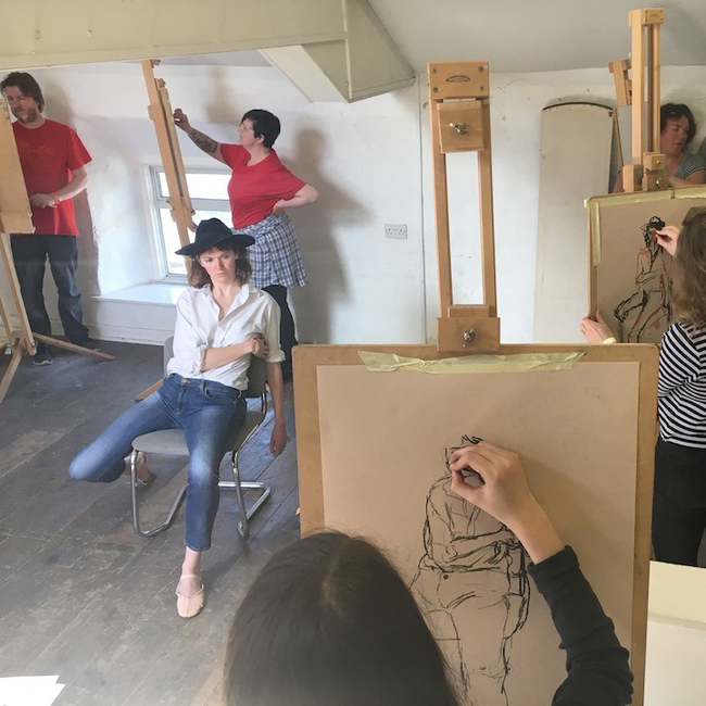 Portrait Drawing with Carl Chapple