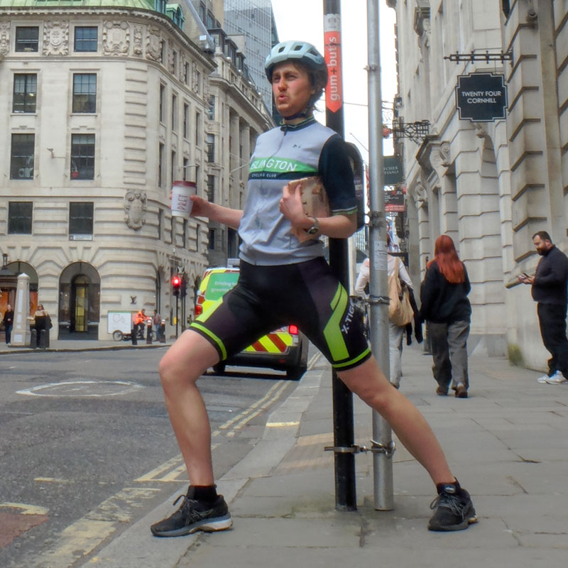 The London Cycling Man (Work in Progress)