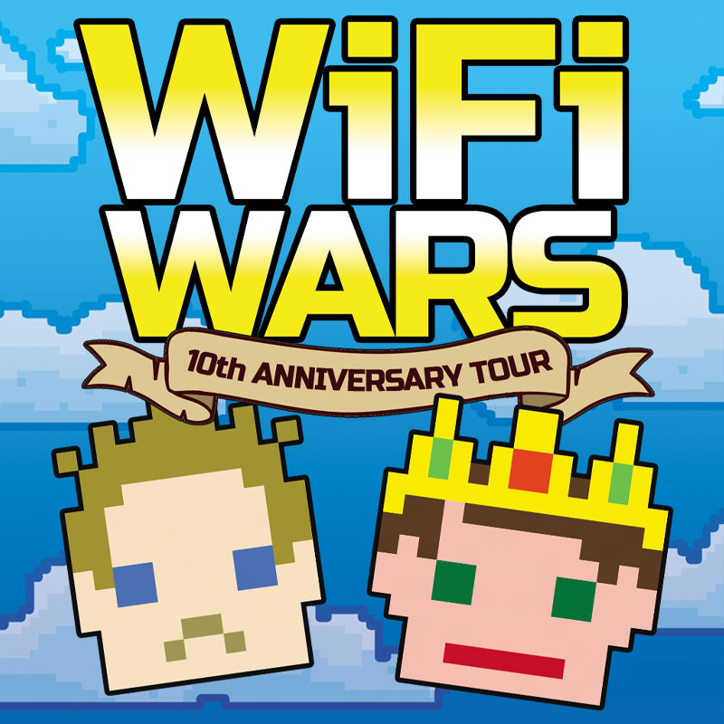 WiFi Wars 10th Anniversary tour logo