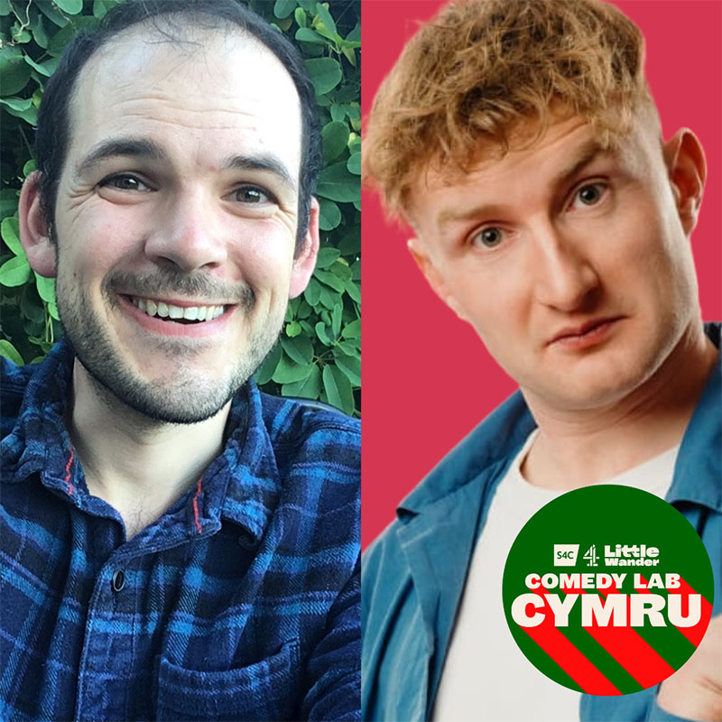 Llun o Gruffudd Owen & Carwyn Blayney